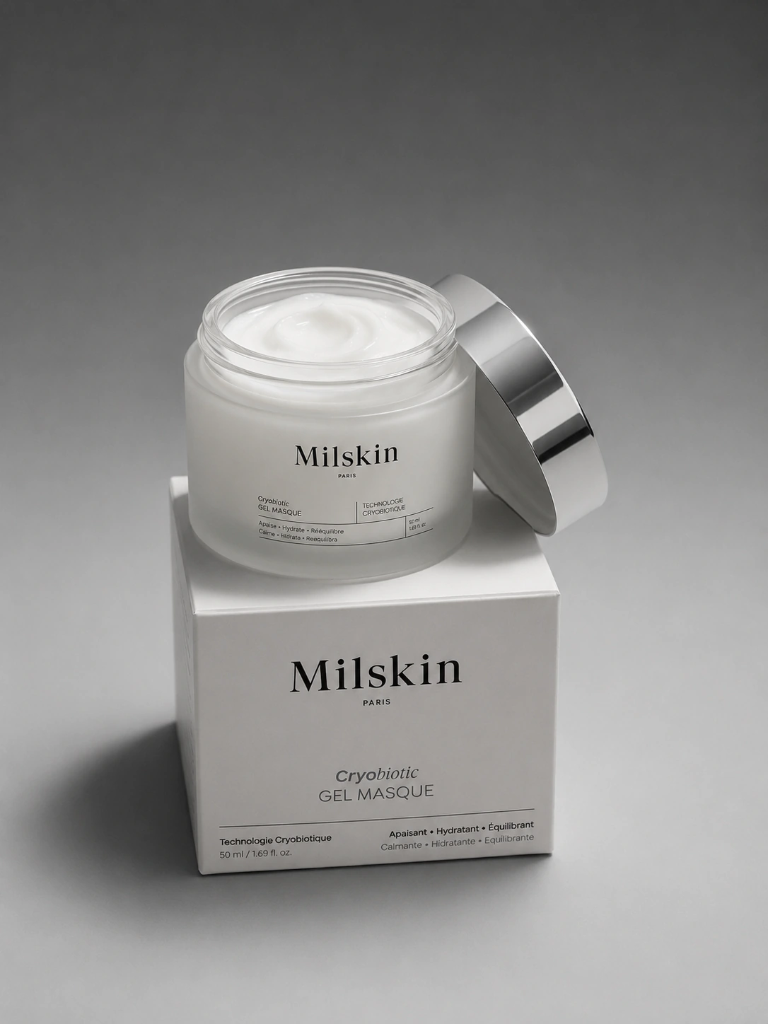 Masque Cryobiotic MILSKIN et son étui